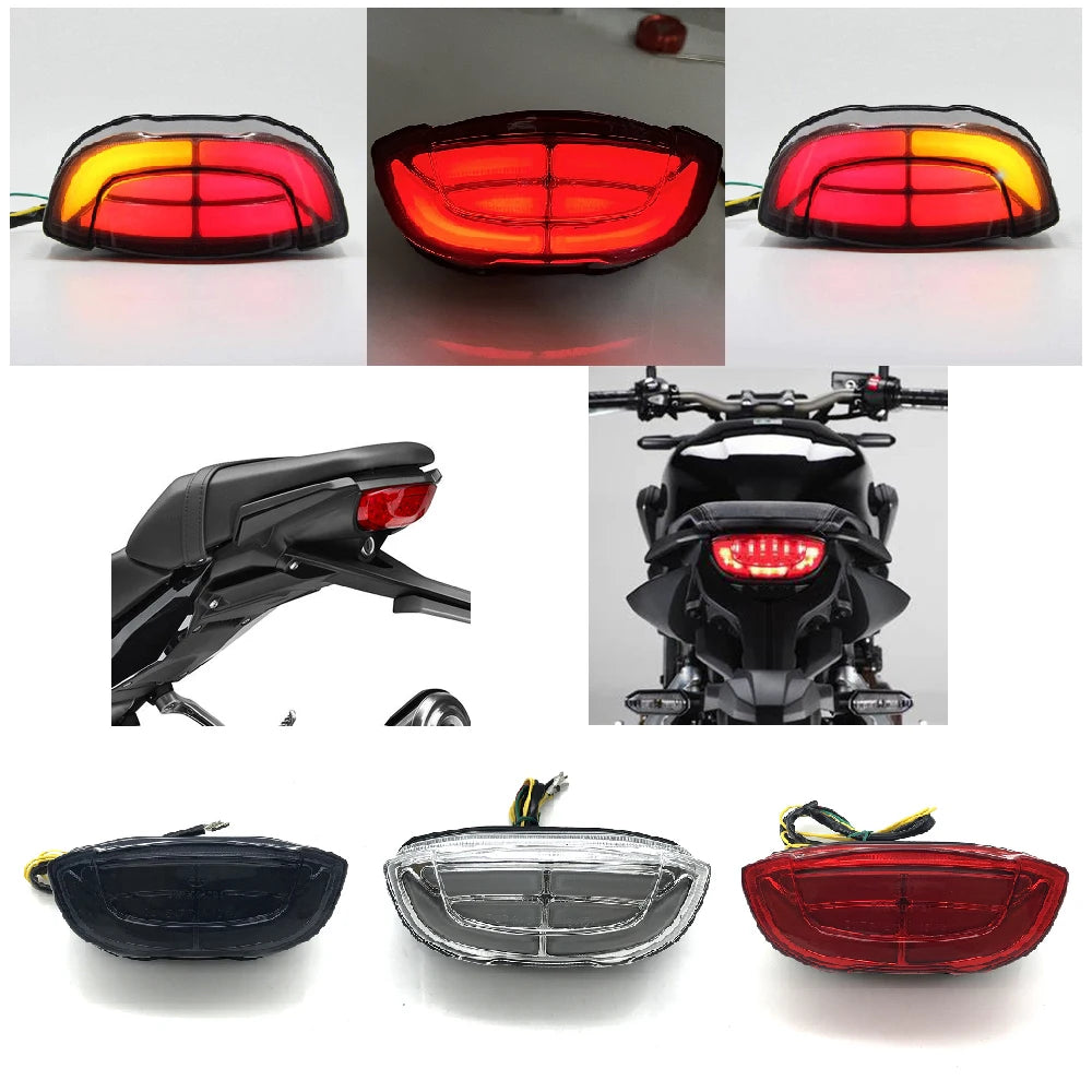 Integrated LED Taillight for Honda CB 125R / 150R / 250R / 300R / 650R (2019-2024) - Rear Brake & Turn Signal